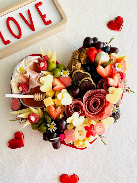 Valentine's Heart Krafted Platter