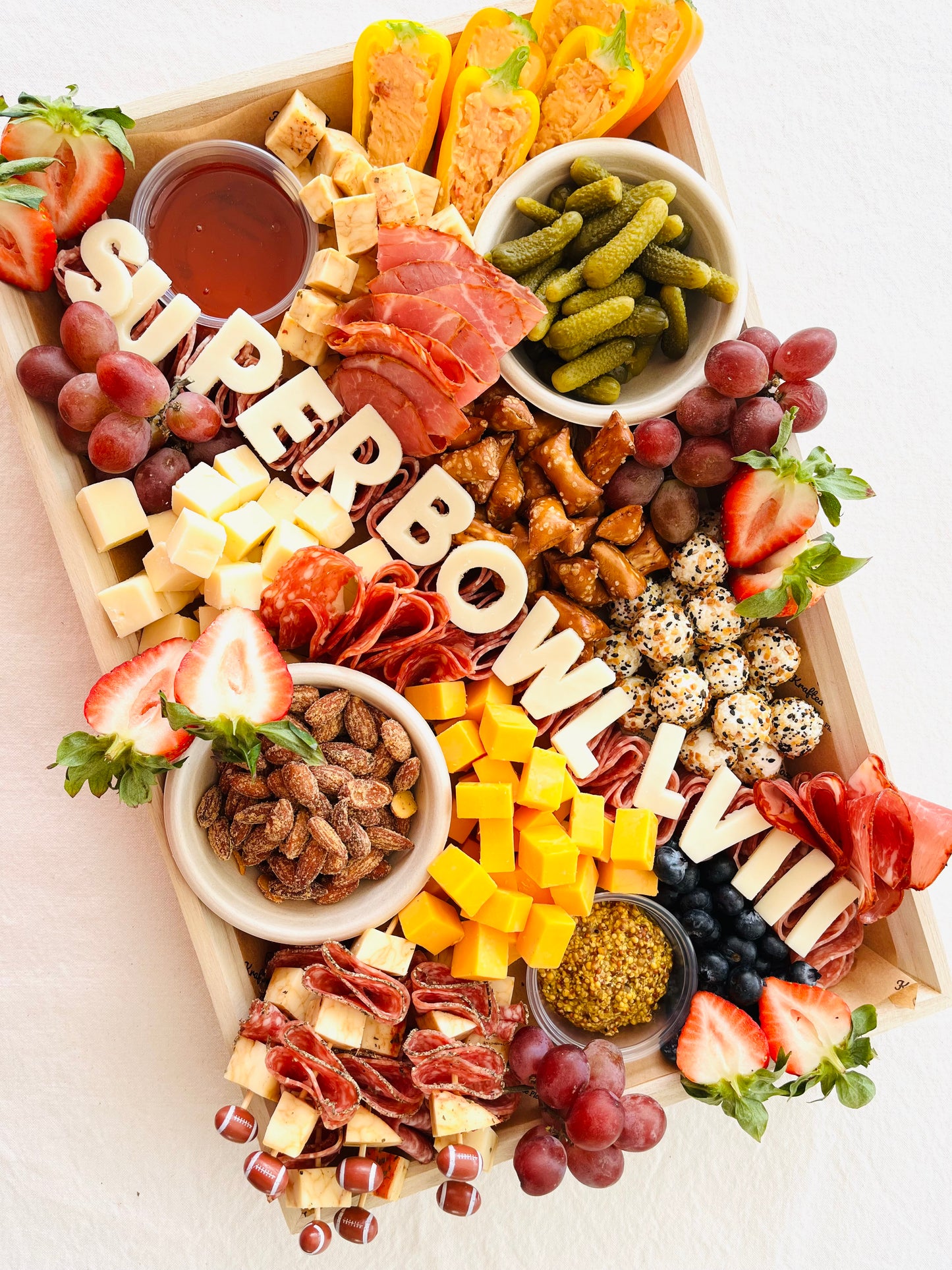 Super Bowl Krafted Board